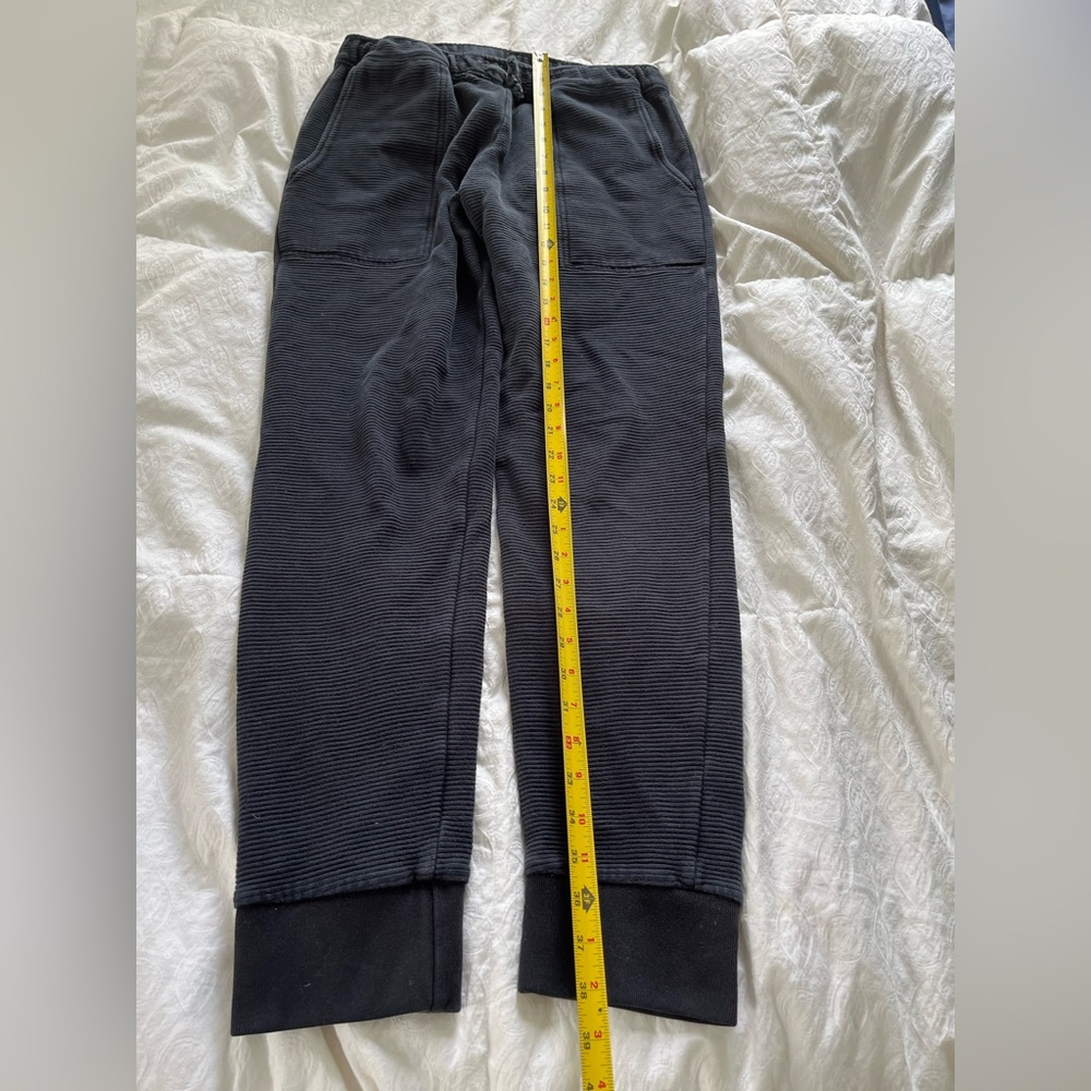 American Apparel Charcoal Ribbed Pants - Picture 2 of 9